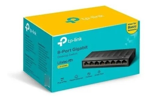 Switch Ls1008g Tp-link Gigabit 10/100/1000mbps