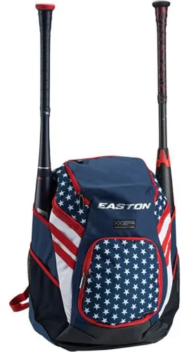 Easton red white and blue bat bag cheap