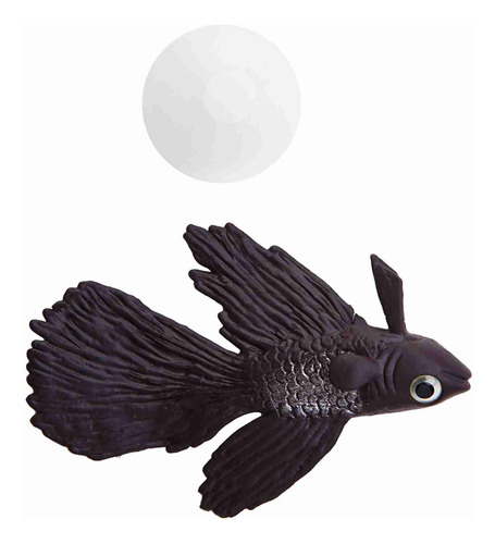 Decoración Del Acuario Silicona Artificial Funda Pescado