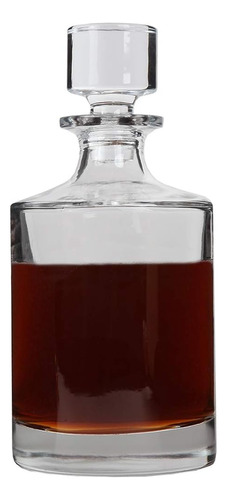 Decantador De Vidrio Casero Lily's Para Whisky, Bourbon, Bra
