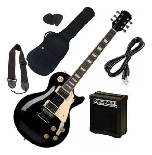 Gran Pack Guitarra Electrica Lespaul Amplificador Accesorios