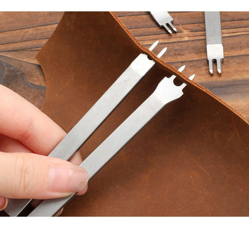4pcs Punching Punches Lacing Casting Projects Practical 5 Mm