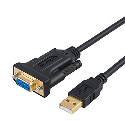 Usb A Rs232 Adaptador Con Pl2303 Chipset Cablecreation 66 Ft