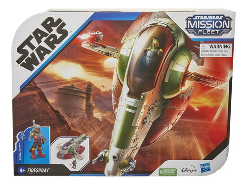 Star Wars Mission Fleet Bobba Fett Firespray