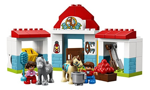 Lego Duplo Town Farm Pony Stable 10868 Building Kit (59 Piez