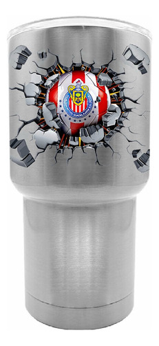 Termo 20oz Chivas De Guadalajara Balón, Envió Gratis!