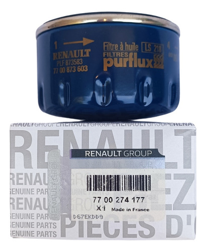 Filtro De Aceite Original Renault