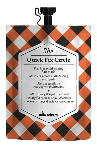 Masque The Quick Fix Circle 50 Ml Davines Ácido Hialurónico