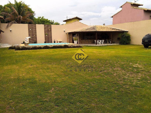 Imagem 4 de 25 de Casa Com 4 Dormitórios À Venda, 800 M² Por R$ 1.750.000,00 - Jardim Atlântico - Rio Das Ostras/rj - Ca0498