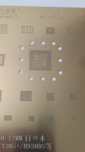 Stencil Reballing Msm8998 LG V30/ V30p/ V30s / H930ds Lg3