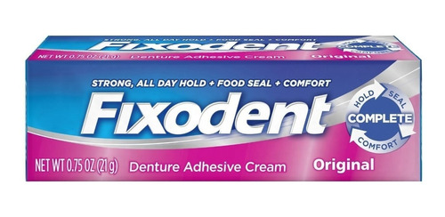 Fixodent 21gr Adhesivo Para Prótesis Dental 