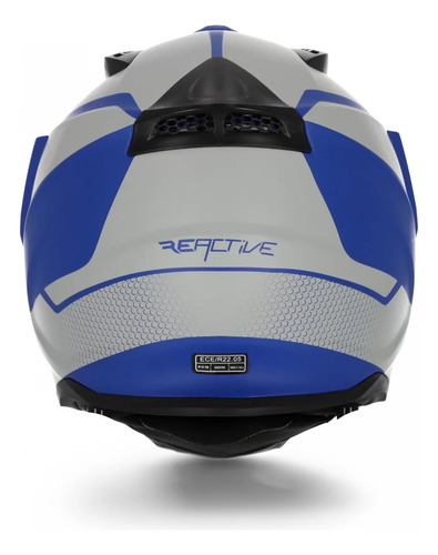 Casco Acerbis Reactive Graffix Azul