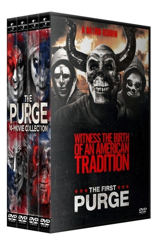 The Purge La Purga 12 Horas Para Sobrevivir Saga Dvd Latino