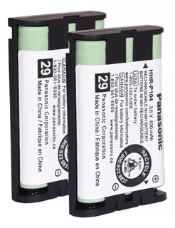 2 Baterias 3.6v 830mah Nimh Aaa Para Panasonic Hhr-p104