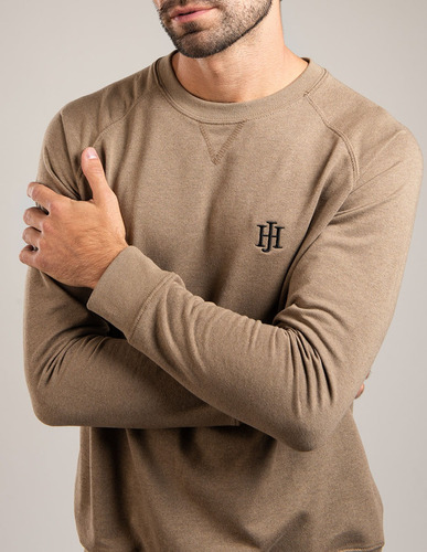 Sudadera Para Hombre John Henry Color Taupé