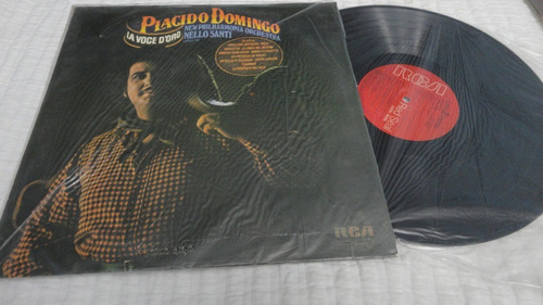 Vinilo- Placido Domingo- La Voce D` Oro