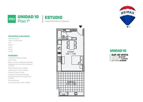 Imagen 24 de 25 de Emprendimiento Balcón Palermo Departamentos Apto