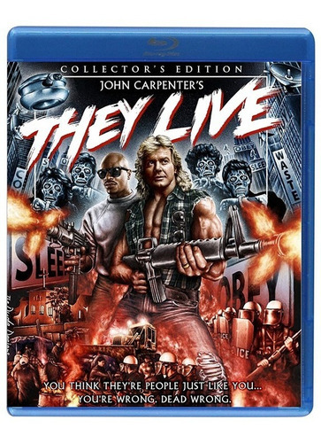 Sobreviven They Live 1988 Edition Collector Pelicula Blu-ray