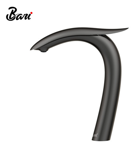 Griferia De Lavamano Draco 29 Cm Gunmetal Black Marca Bari