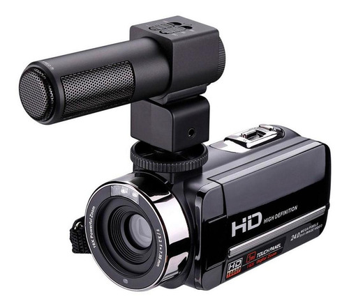 Imagen 4 de 7 de Videocamara Vak 809 Microfono Nocturna 24mp Touch Hdmi Sd