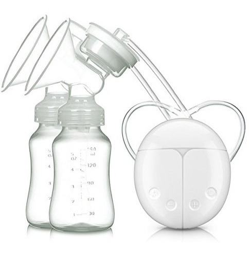 Sacaleche Electrico Ordeñador Extractor Doble Mamadera Leche