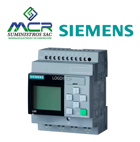 Modulo Plc Logo 12-24 Vdc 6ed1052-1md08-0ba1 Siemens