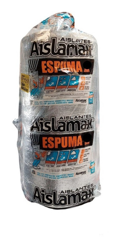 Aislación Térmica Chapa Teja Indoor 5mm 1m X 20m Aluminizado