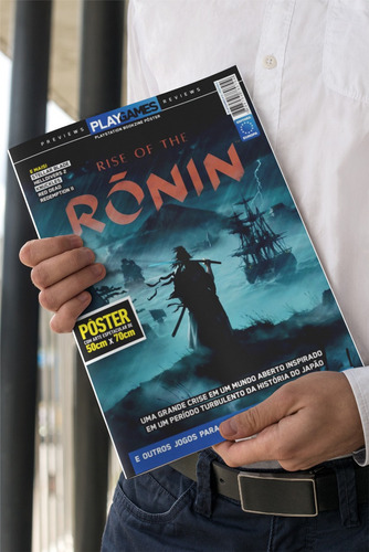 Superpôster Playgames - Rise Of The Ronin, De Editora Europa. Editorial Europa, Capa Mole, Edição 2024-06-24 00:00:00 Em Português