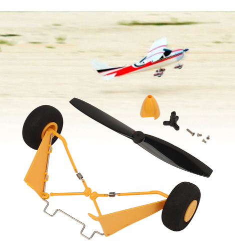Juego De Piezas De Repuesto De Avión Rc Para Hélice Y Tren D