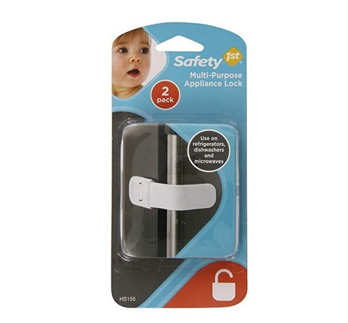 Seguro Neveras Bebes Safety 1st Multi-purpose Latch, 2 Unds