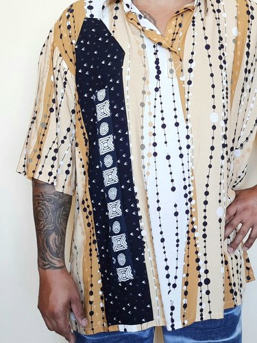 Imagem 4 de 6 de Blusa Bata Masculina Tecido João