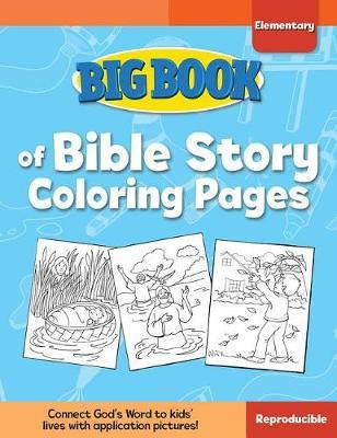 Big Book Of Bible Story Coloring Pages For Elementary Kid...