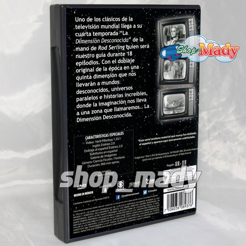 La Dimension Desconocida Temporada 4 En Dvd Español Latino