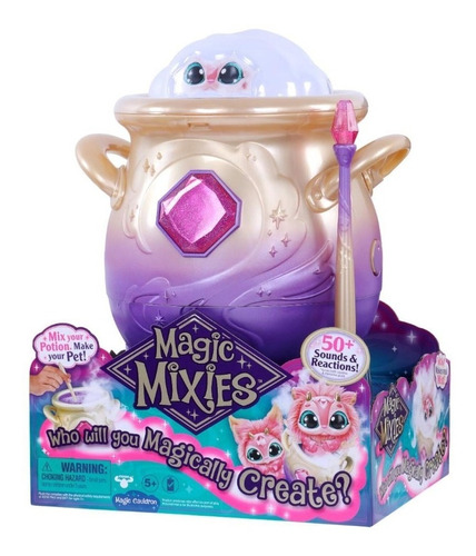 Magic Mixies Caldero Magico Crea Tu Muñeco Aqua