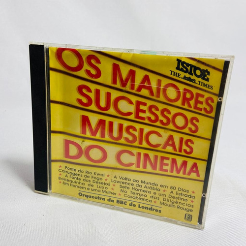 Cd Isto É Os Maiores Sucessos Musicais Do Cinema - Usado