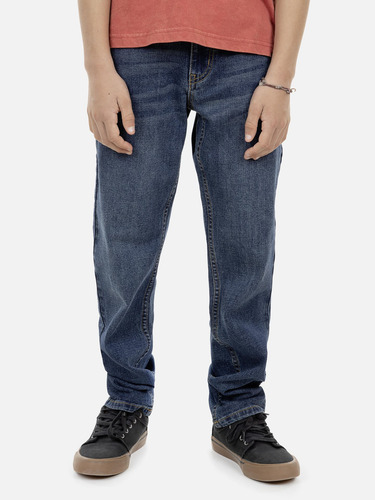 Jeans Juvenil 5n117-mi21 Azul Maui And Sons