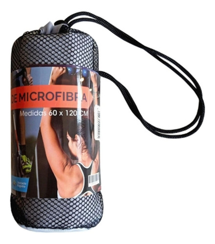 Toalla Microfibra Pro Outdoor Gris
