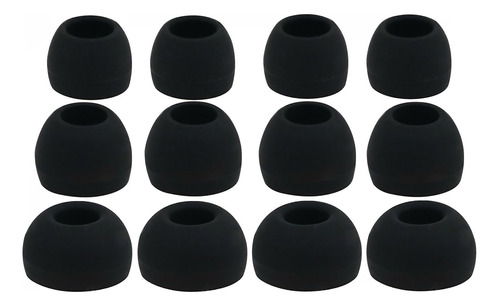 12 Almohadillas Para Auriculares  - Negras
