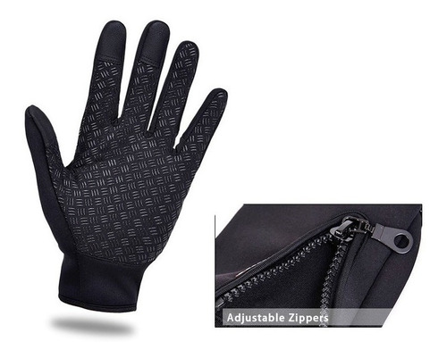 Guantes Touch Neopreno Termicos Textura Agarre Buzo Talla Ch