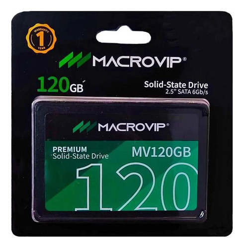 Ssd 120gb Sata - Macrovip