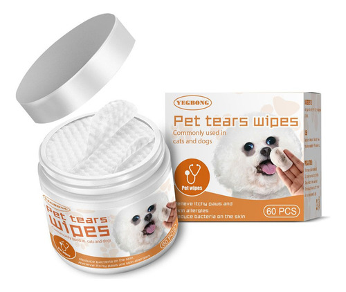 Gxt Toallitas Para Mascotas, Quitamanchas, Limpieza De Ojos