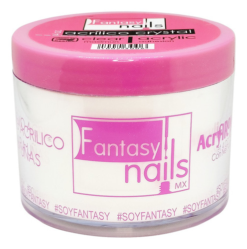 Polvo Acrilico Crystal 4 Oz, Uñas, Fantasy Nails