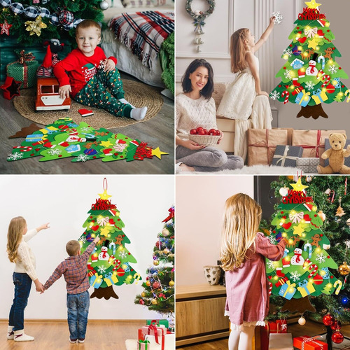 Árbol De Navidad De Fieltro, Árbol De Navidad De Fieltro P