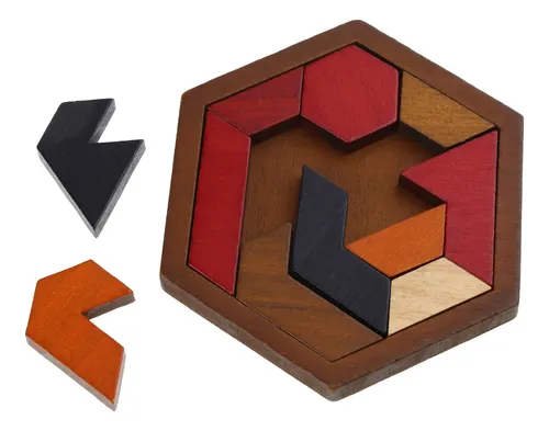 Rompecabezas chino de madera sale