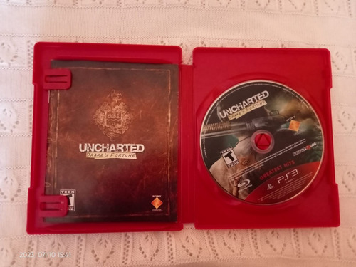 Uncharted Drake Fortune Ps3 (Usado)