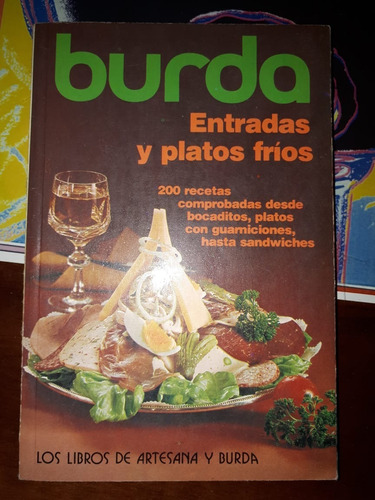 Libro Cocina Entrada Y Platos Fríos Burda