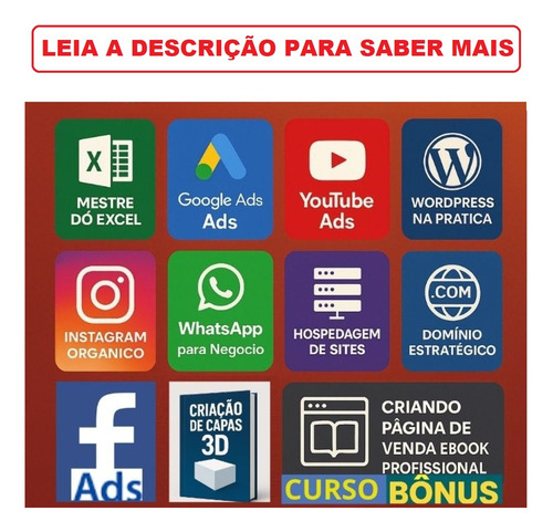 Planilhas Excel + Dashboards + Cursos + Bônus