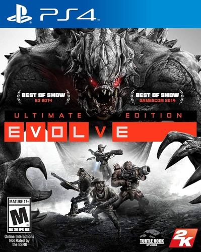 Evolve Ultimate Edition Ps4 Fisico Nuevo