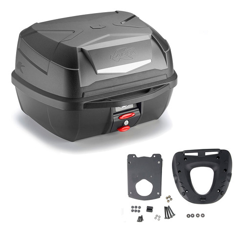 Baul Top Case Tarsero 43 Litros Con Base Para Bmw F 700 Gs