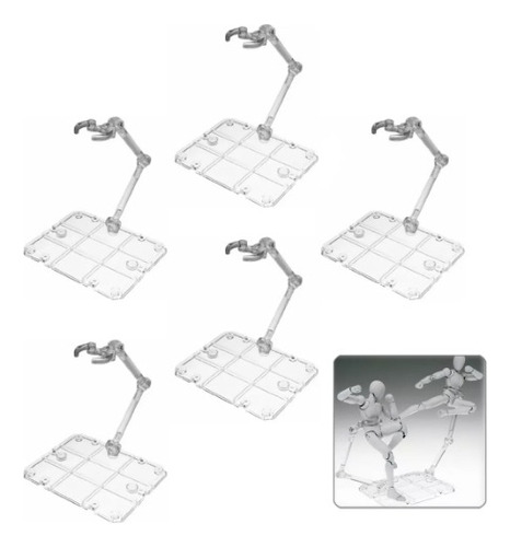 5 Piezas De Soporte Base Para Figura De Acción De Montaje